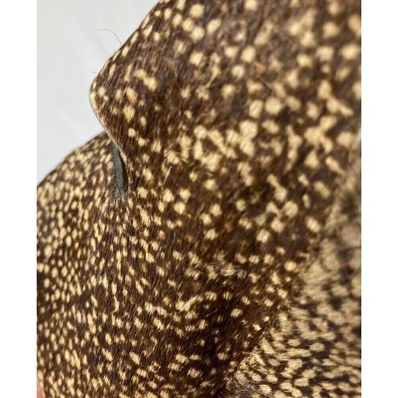 Womens Matisse Struttin Platform Cow Hair Sandals Brown Tan 8 - Picture 8 of 9